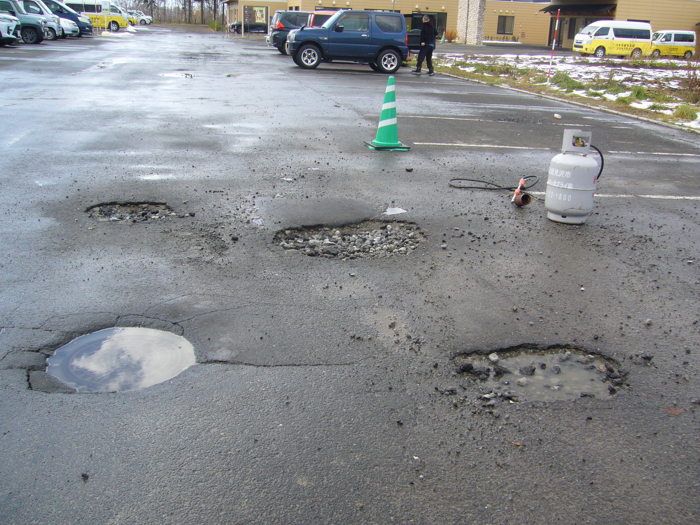 HP 2 農園前 作業前